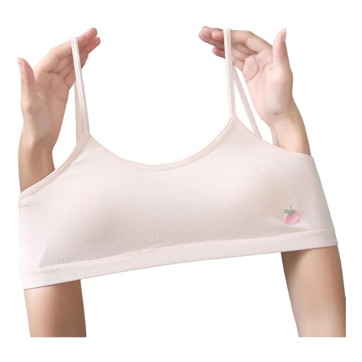 GIOIO - Sujetador Ligero Con Relleno Camisola Para Niña Pack De 4