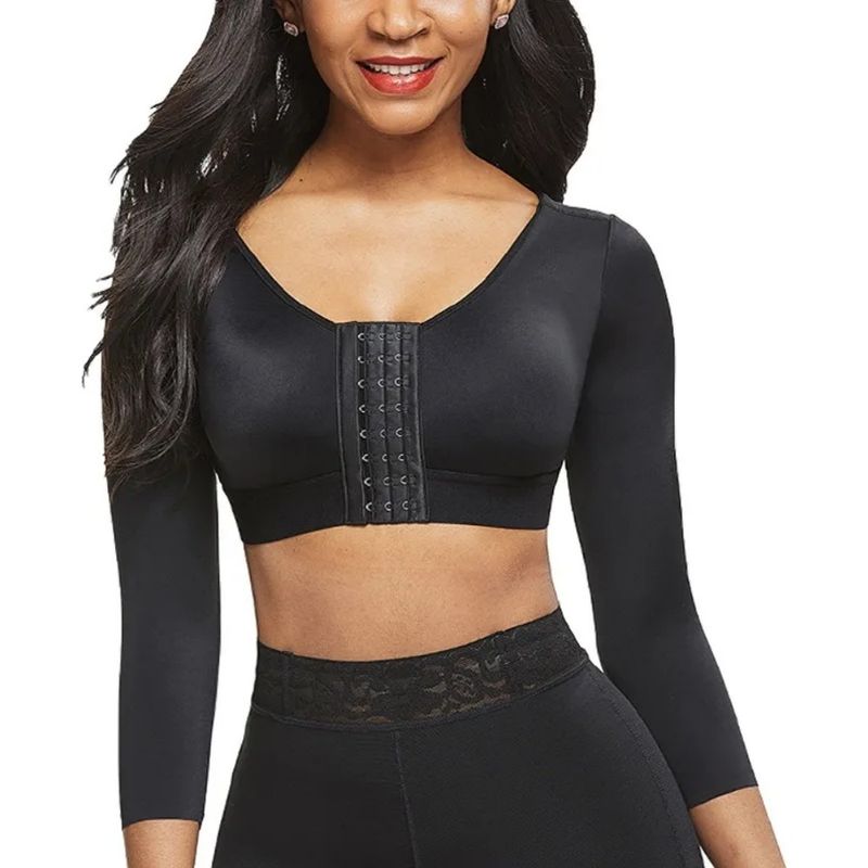 GIOIO - Fajas Mangas Moldeadoras Brazos Y Pecho Espalda Slim Top