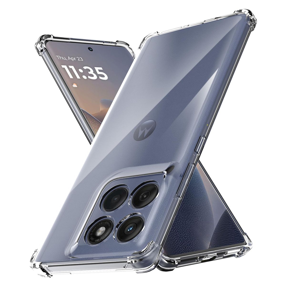 GENERICO - Carcasa Transparente Para Motorola Edge 60 5G