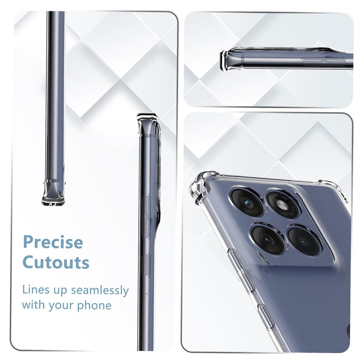 GENERICO - Carcasa Transparente Para Motorola Edge 60 5G