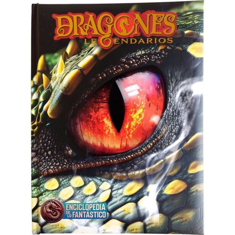 LATINBOOKS - Libro ENCICLOPEDIA DE LO FANTÁSTICO -DRÁGONES - Editorial Latinbooks