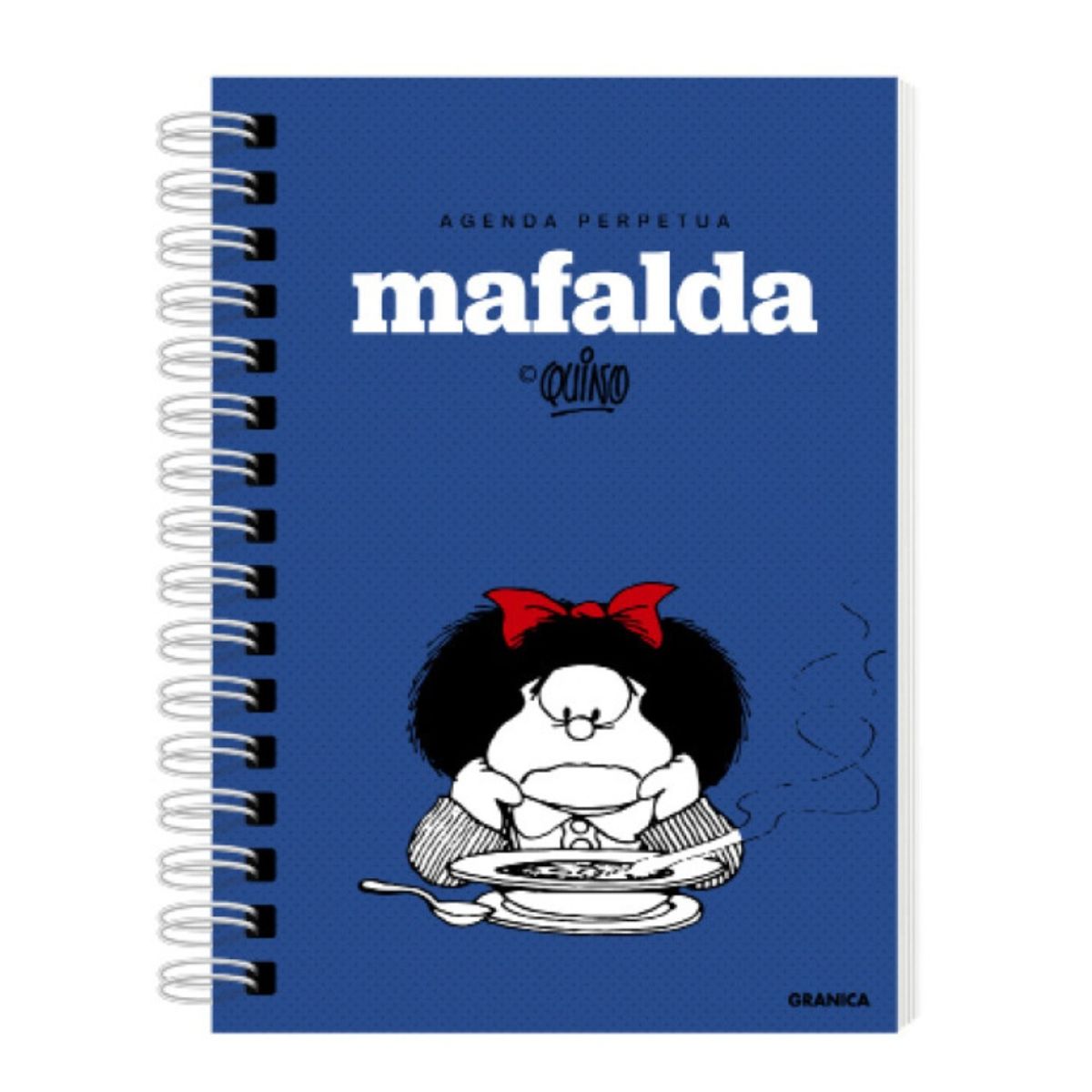 GRANICA - Libro MAFALDA PERPETUA - AZUL - SOPA - Editorial Granica