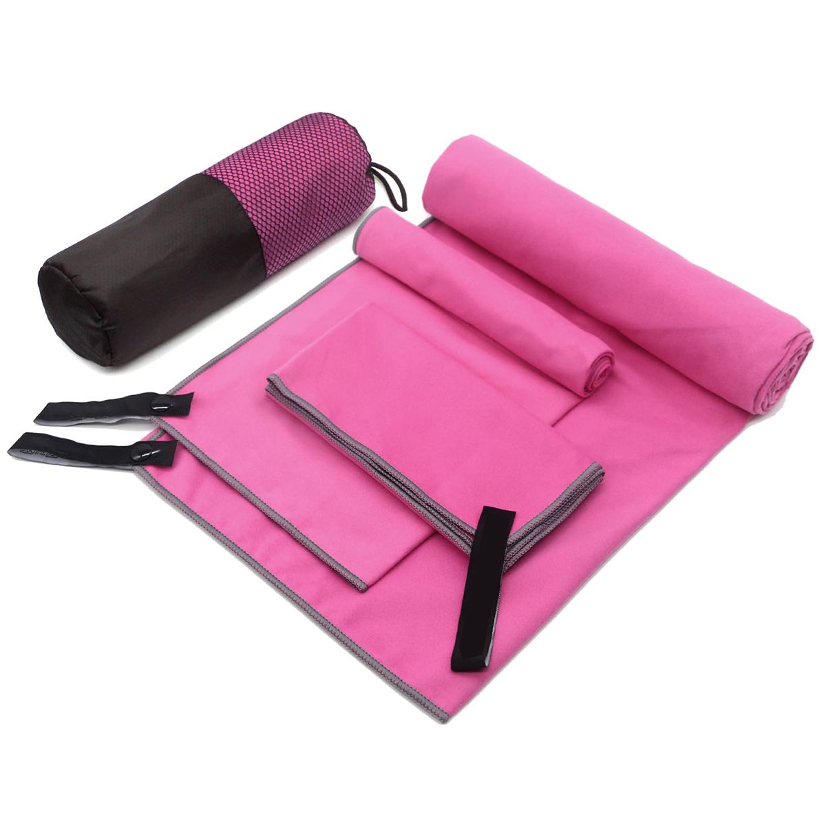 BITART - Toalla De Viaje Y Deporte De Microfibra De Secado Rápid 3pk