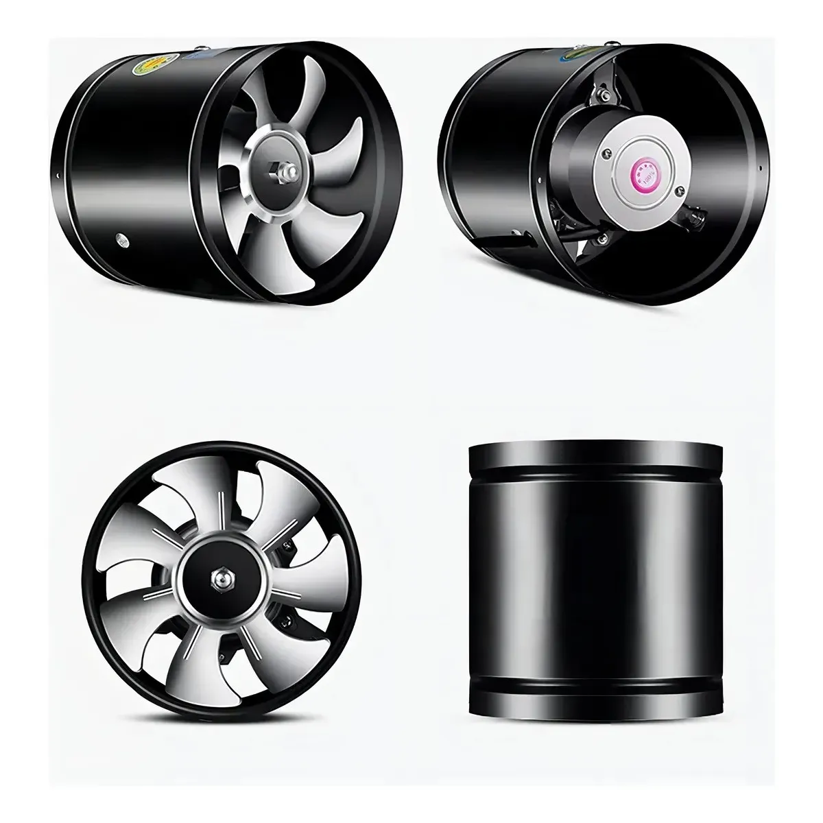 KUANGYE - Extractor De Aire Para Campanas Ductos Quinchos 8pulgadas