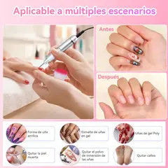 GENERICO - Pulidor De Uñas Profesional Portátil Con Pantalla Digital