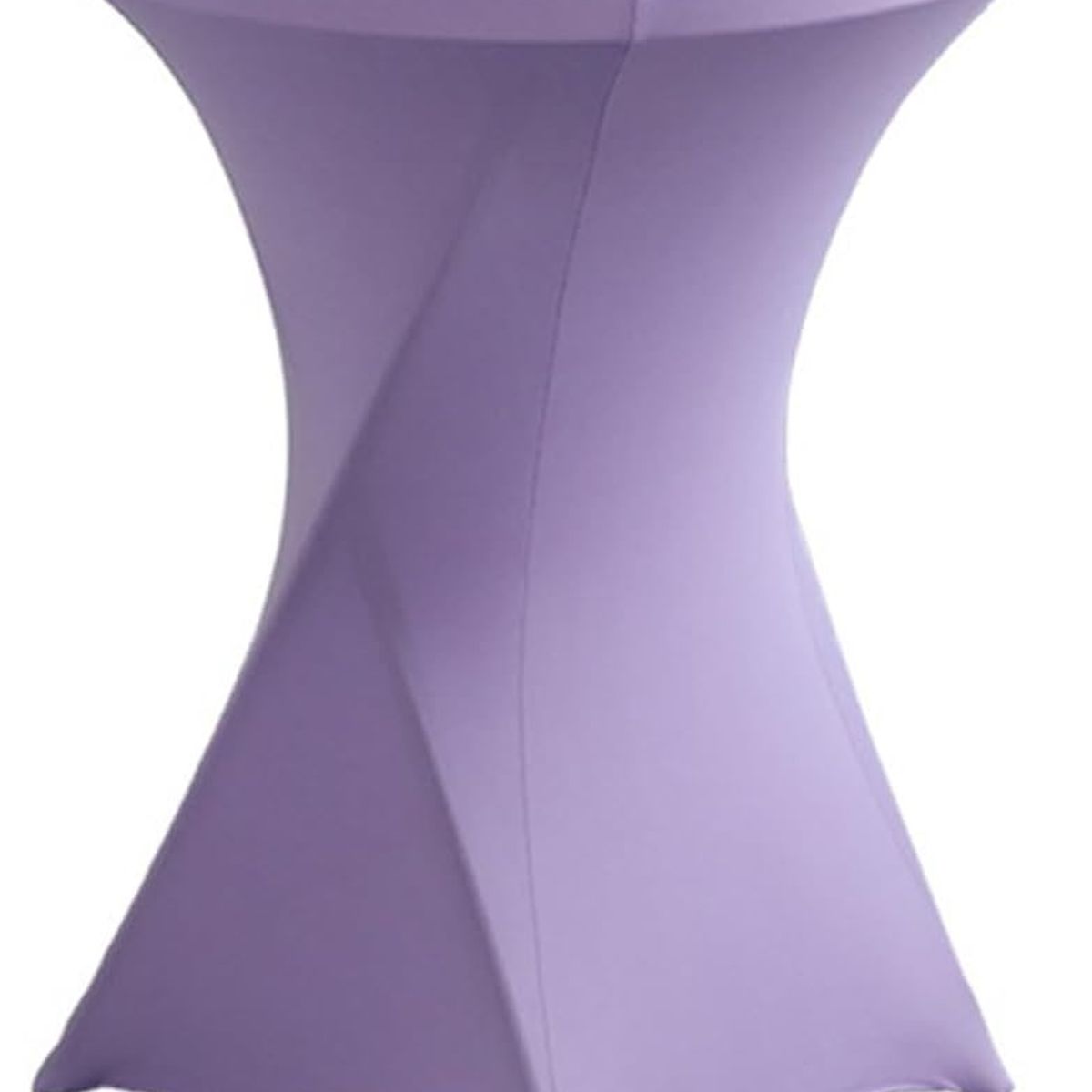 PUREPOWER - Funda Mantel Tela Spandex Redondo 80x110cm Evento Hogarútil-Púrpura