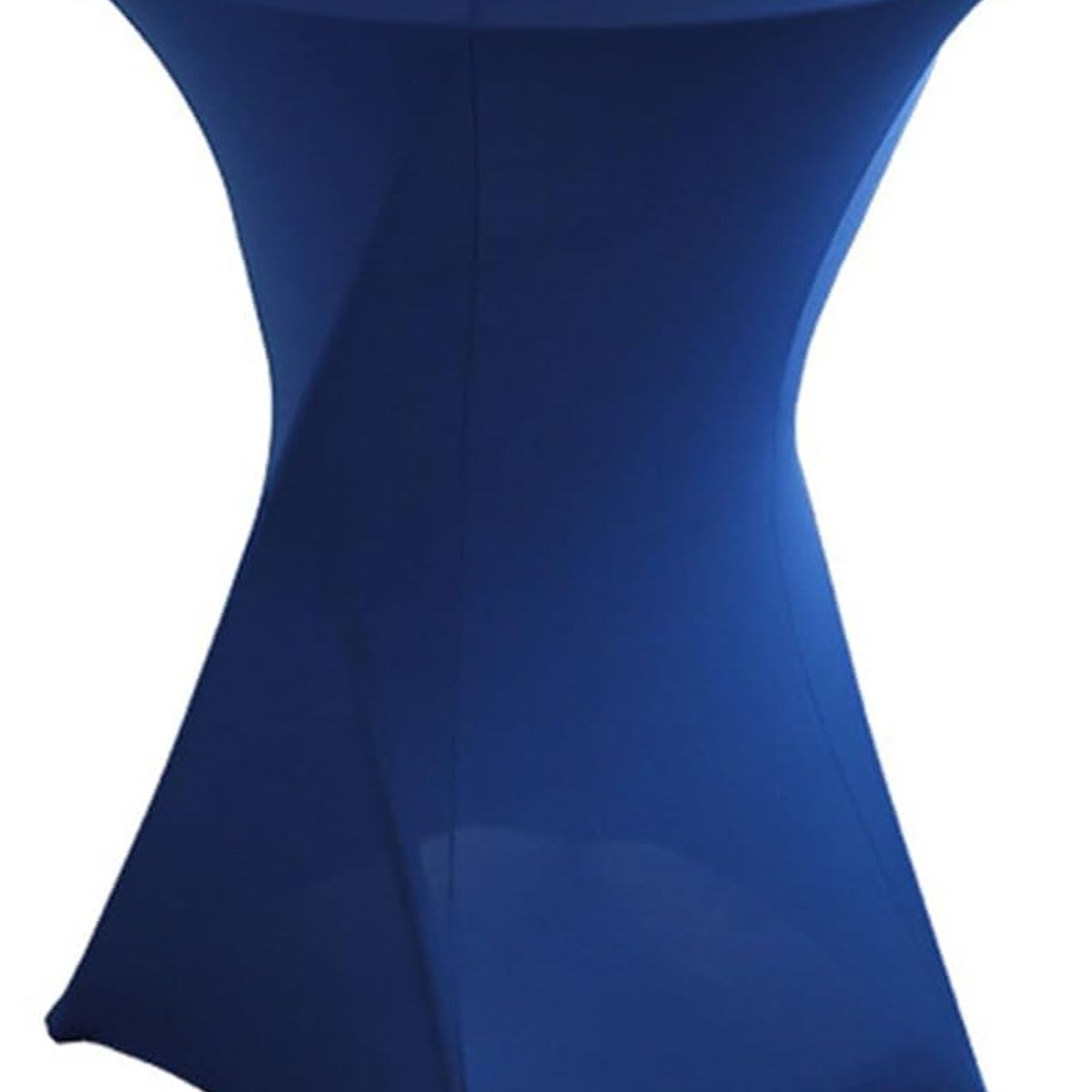PUREPOWER - Funda Mantel Tela Spandex Redondo 80x110cm Evento Hogarútil-Azul