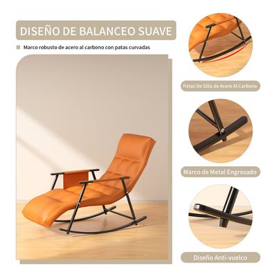 Imagen 2 del producto Silla Mecedora Sillones Impermeablerespaldo Alto