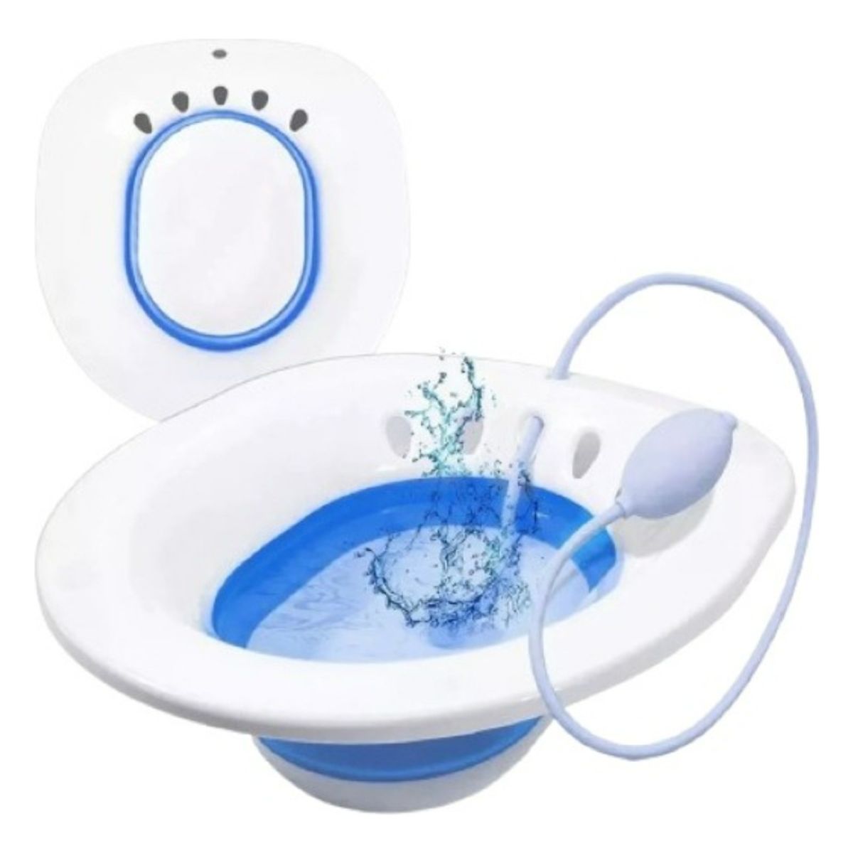 U BUY - Baño De Asiento Alivio Hemorroides Embarazo Bidé Plegable