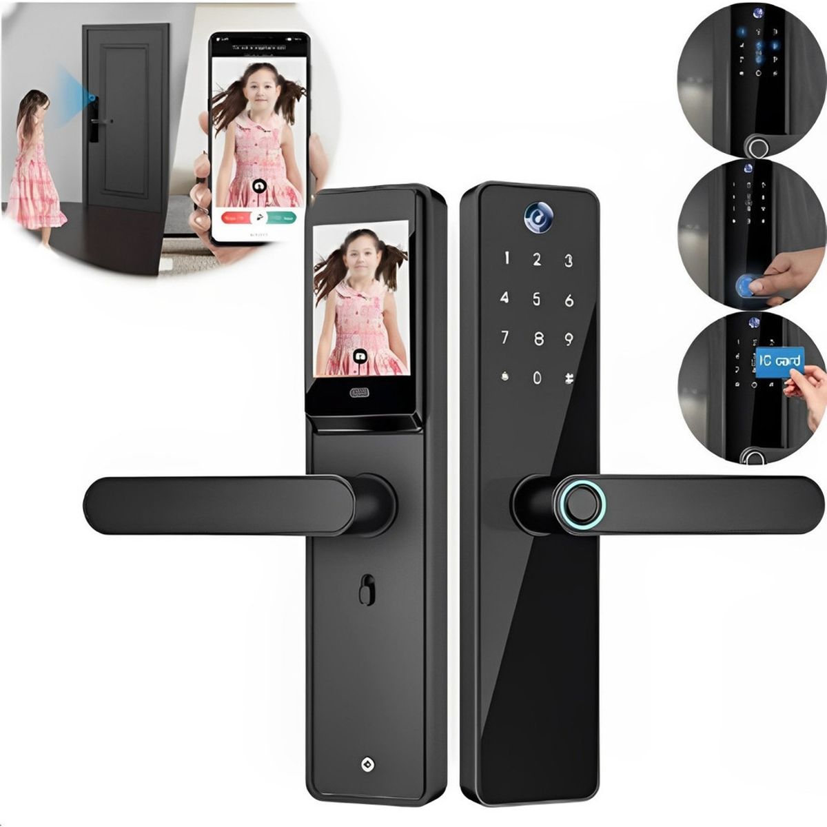 U BUY - Inteligente Cerradura Digital Conhuellacámaraapp Seguridad