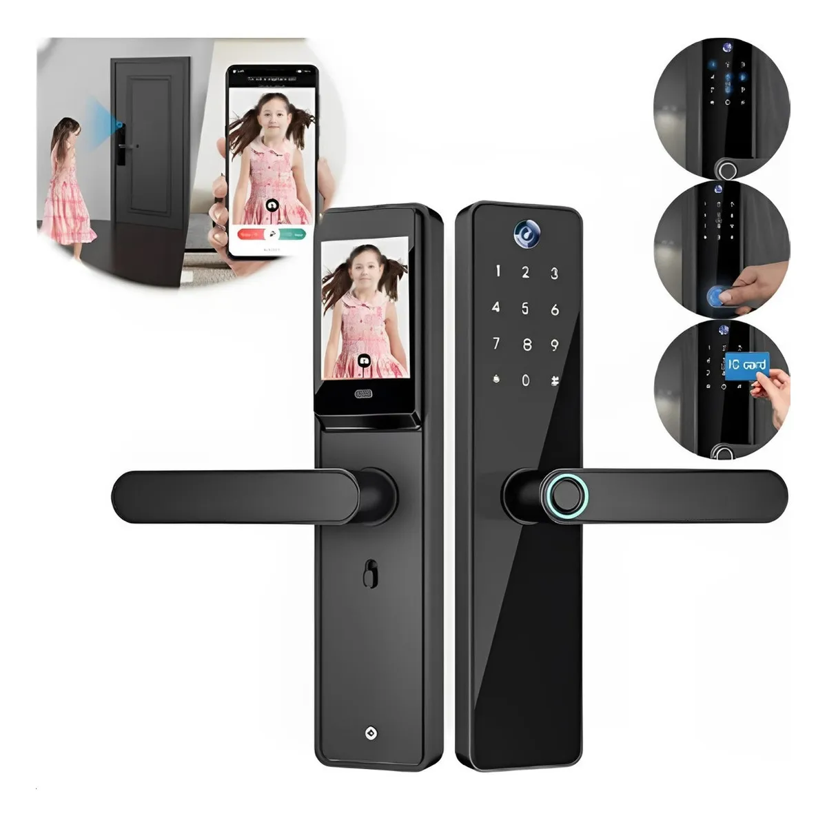 U BUY - Inteligente Cerradura Digital Conhuellacámaraapp Seguridad