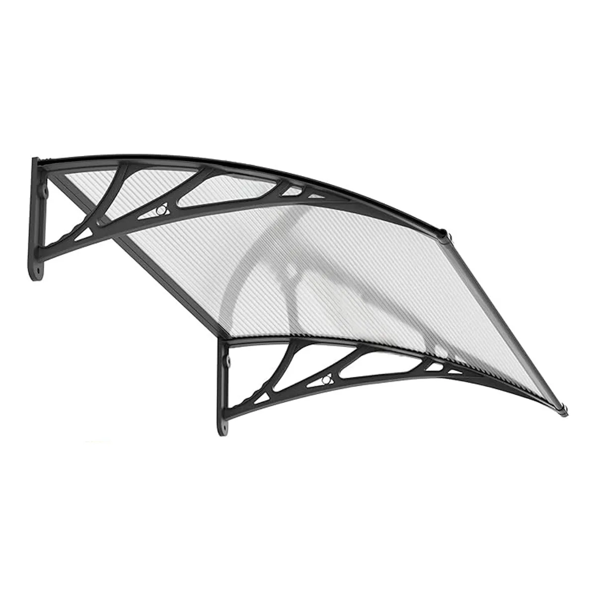 U BUY - Alero Listo 080x120mt Curvo Transparente Bighouse