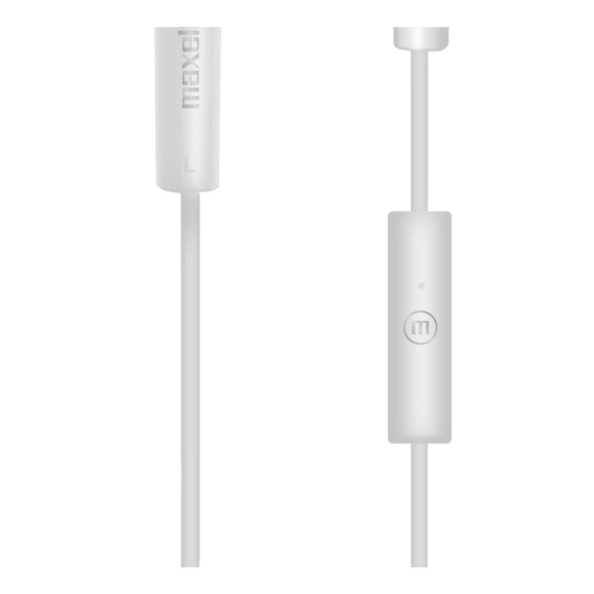 MAXELL - AUDIFONOS MANOS LIBRES MAXELL MAXBUDS EB-MIC  BLANCO