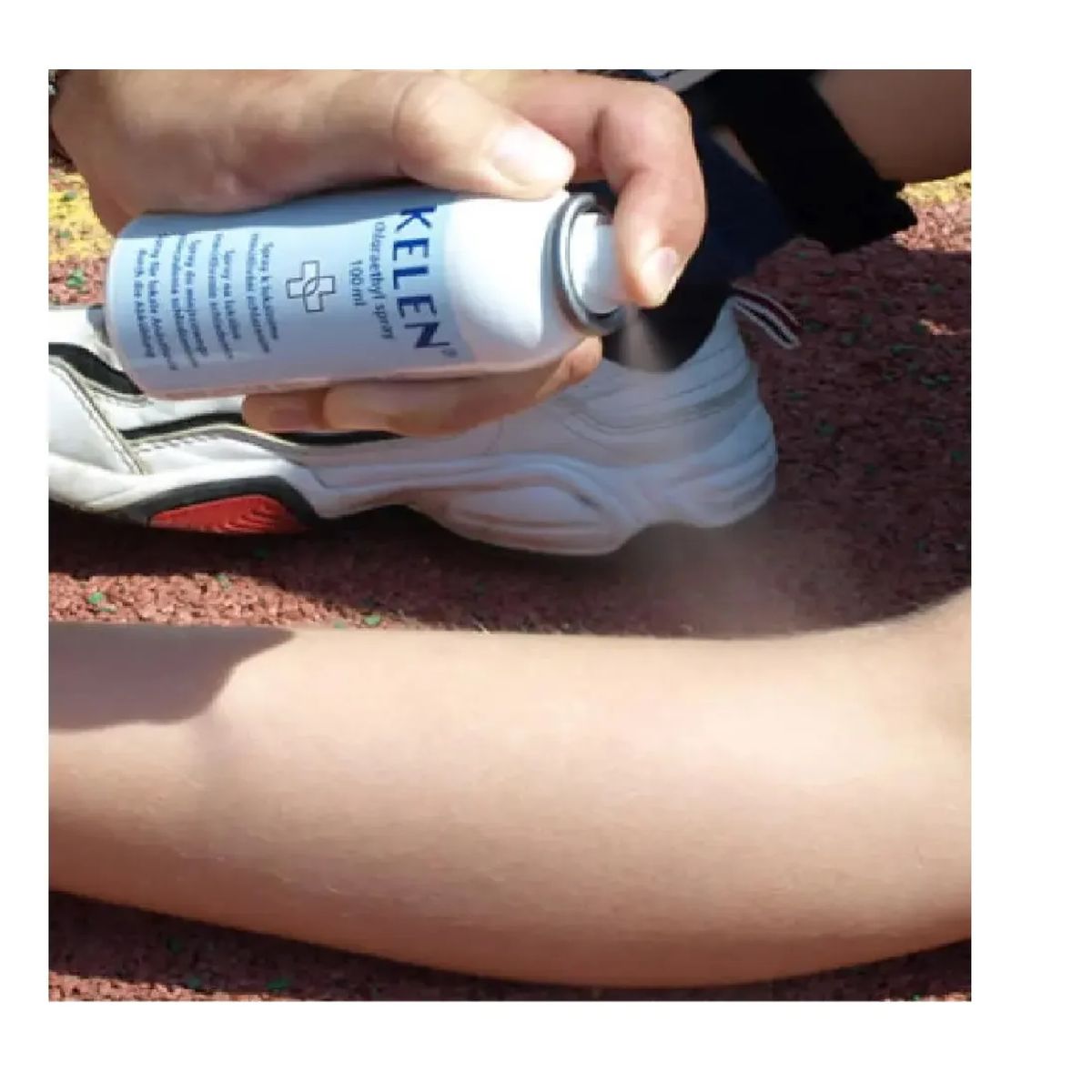 GENERICO - Rodillera Con Velcro Ajustable + Anestesia Local Spray 100ml