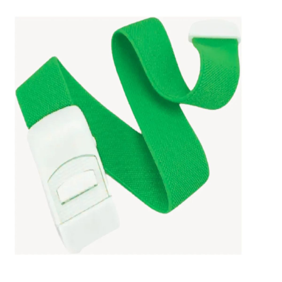 GENERICO - Torniquete Ligadura Elastico Con Hebilla Muestras Verde