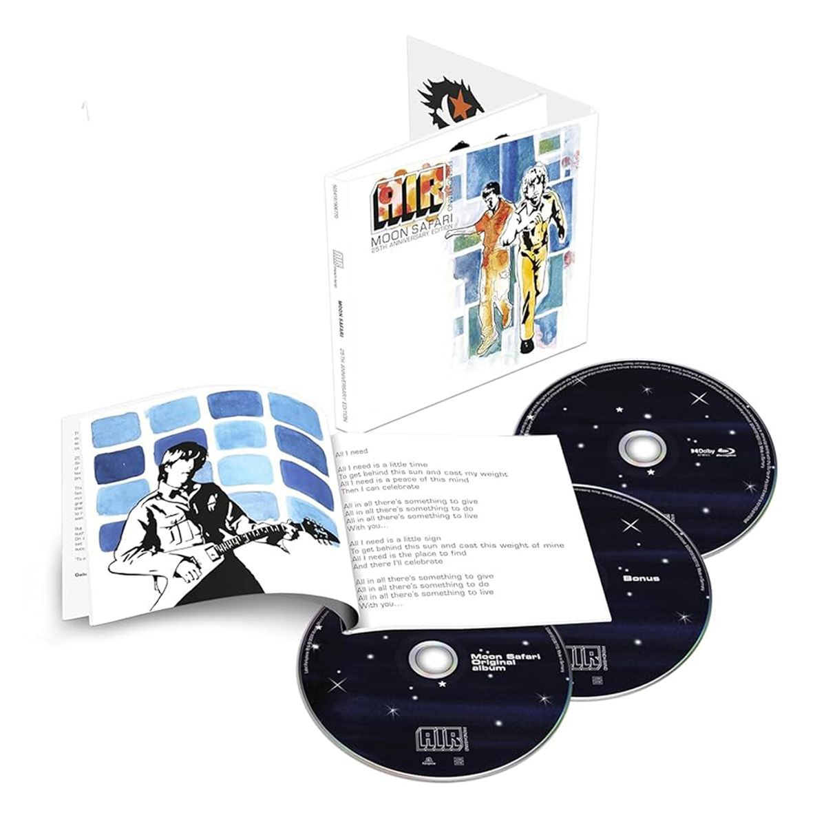 Parlophone - AIR -Moon Safari 25th Anniversary- 2 CD + Blu-ray