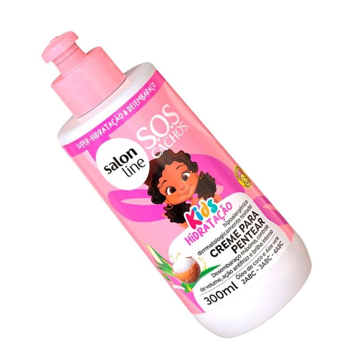 SALON LINE - SOS CACHOS CREMA DE PEINAR KIDS 300 ML SALON LINE