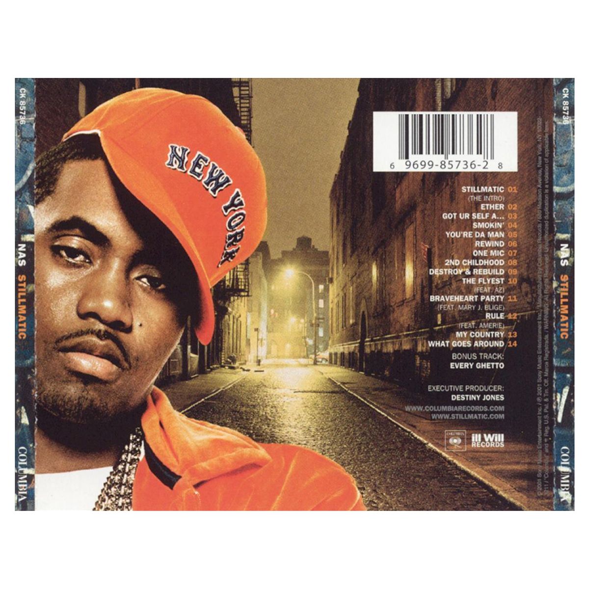 COLUMBIA RECORDS - Nas  Stillmatic - CD Nuevo