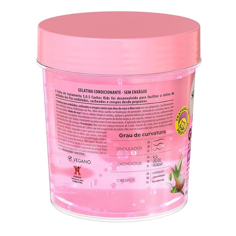 SALON LINE - SOS CACHOS GEL HIDRATACION KIDS 400 G SALON LINE