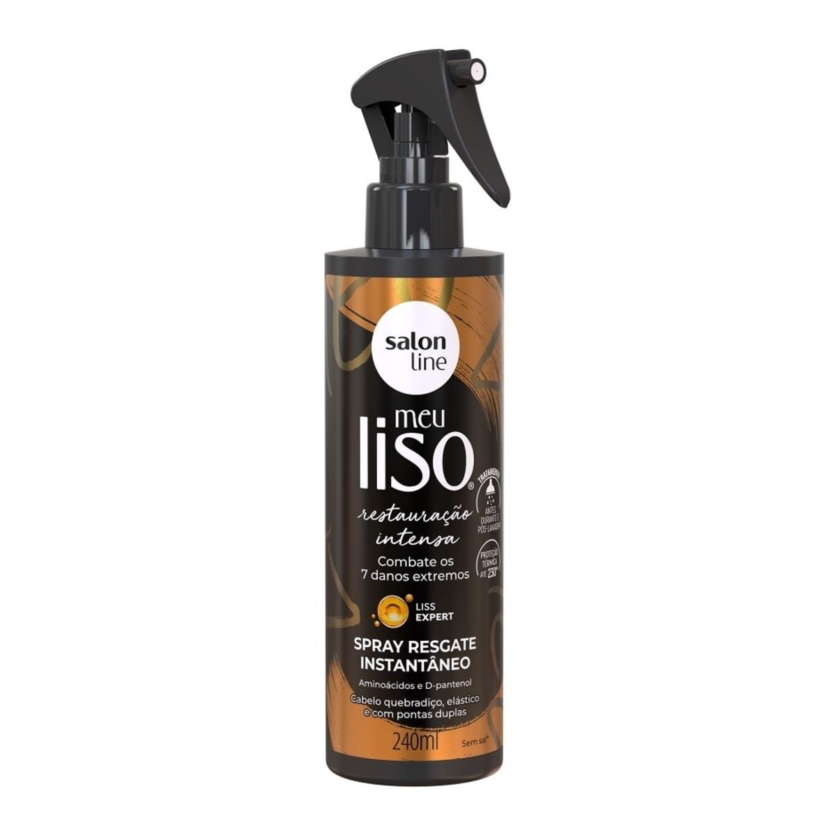 SALON LINE - SPRAY RESTAURACION INTENSA MEU LISO 240 ML SALON