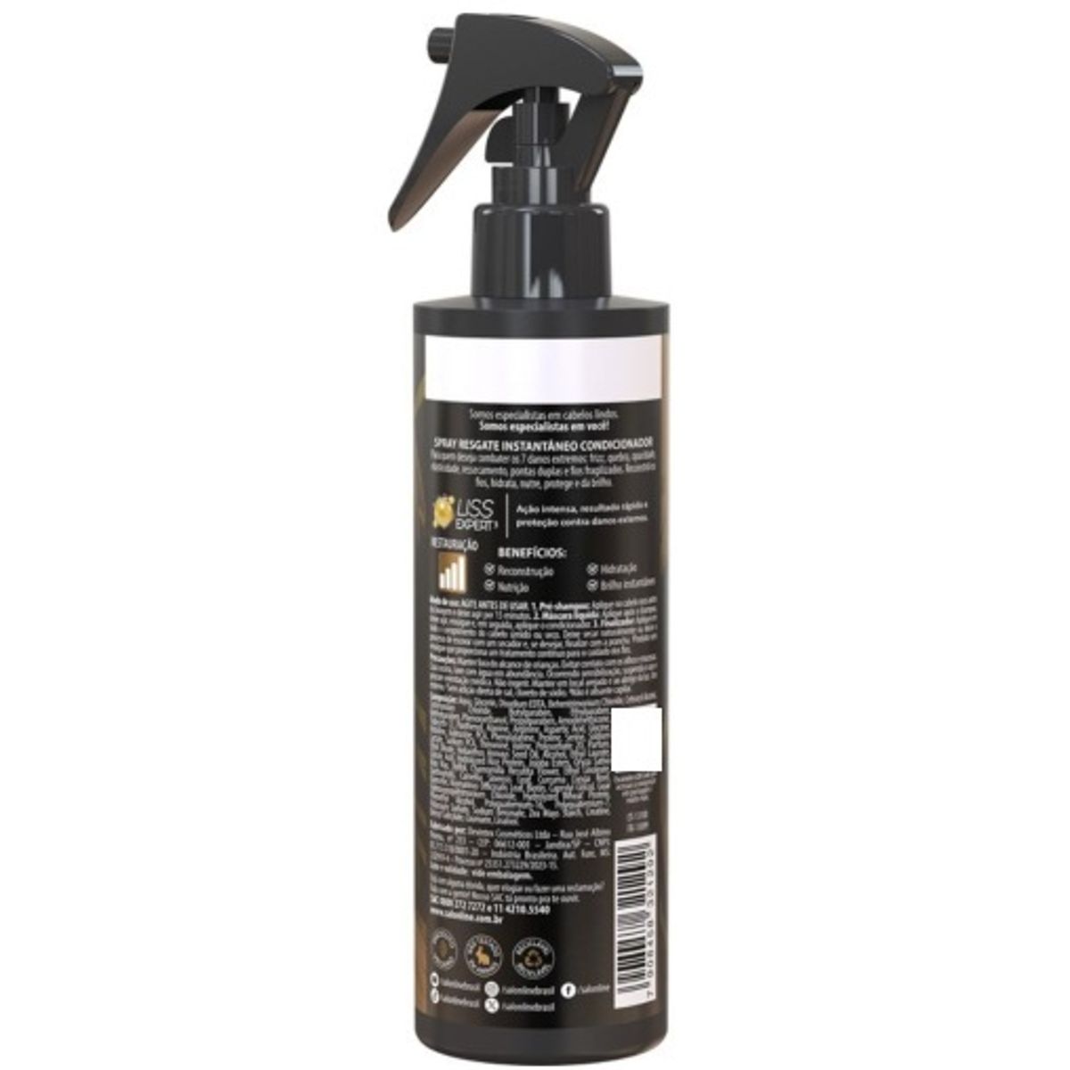 SALON LINE - SPRAY RESTAURACION INTENSA MEU LISO 240 ML SALON