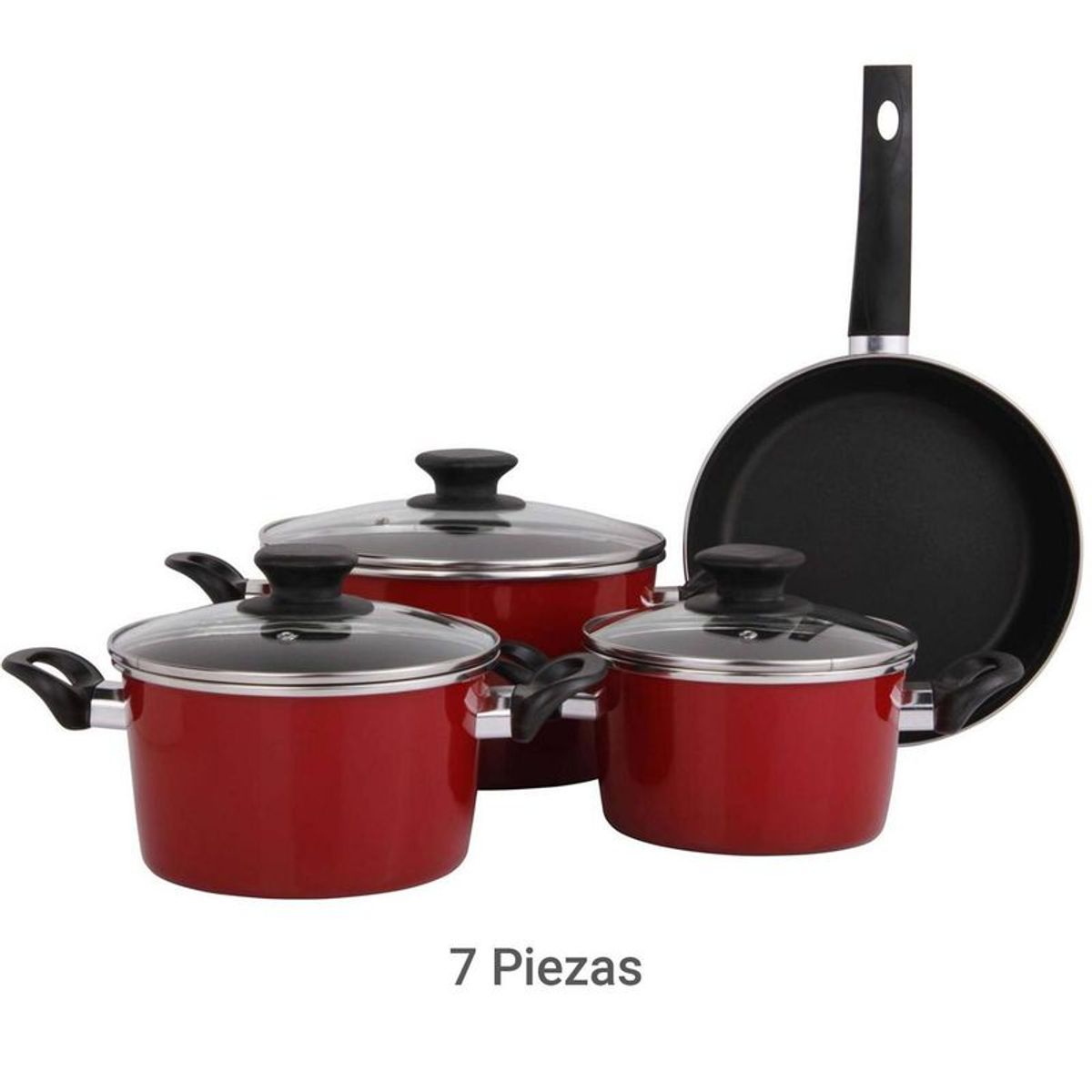 MAGEFESA - Set de Ollas Bateria 7 piezas Marca Magefesa