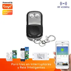 D MOTICA - Control Remoto-Botón de Pánico 433mhz Para Rele e Interruptores Wifi