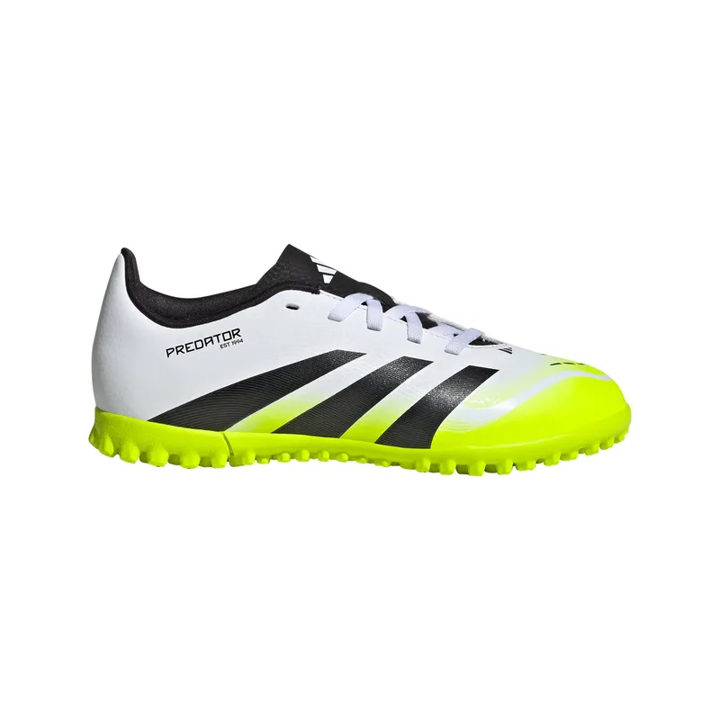ADIDAS - Zapatos de fútbol Predator Club pasto sintético para niños