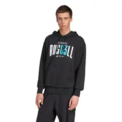 ADIDAS - Polerón con capucha George Russell de la escudería de Fórmula Uno Mercedes - AMG Petronas