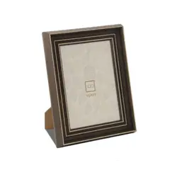 VGO - Marco símil madera café oscuro 15x20 combinado
