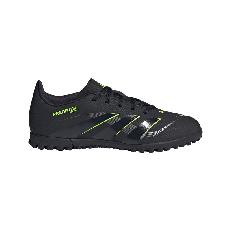 ADIDAS - Zapatos de fútbol Predator Club pasto sintético para niños