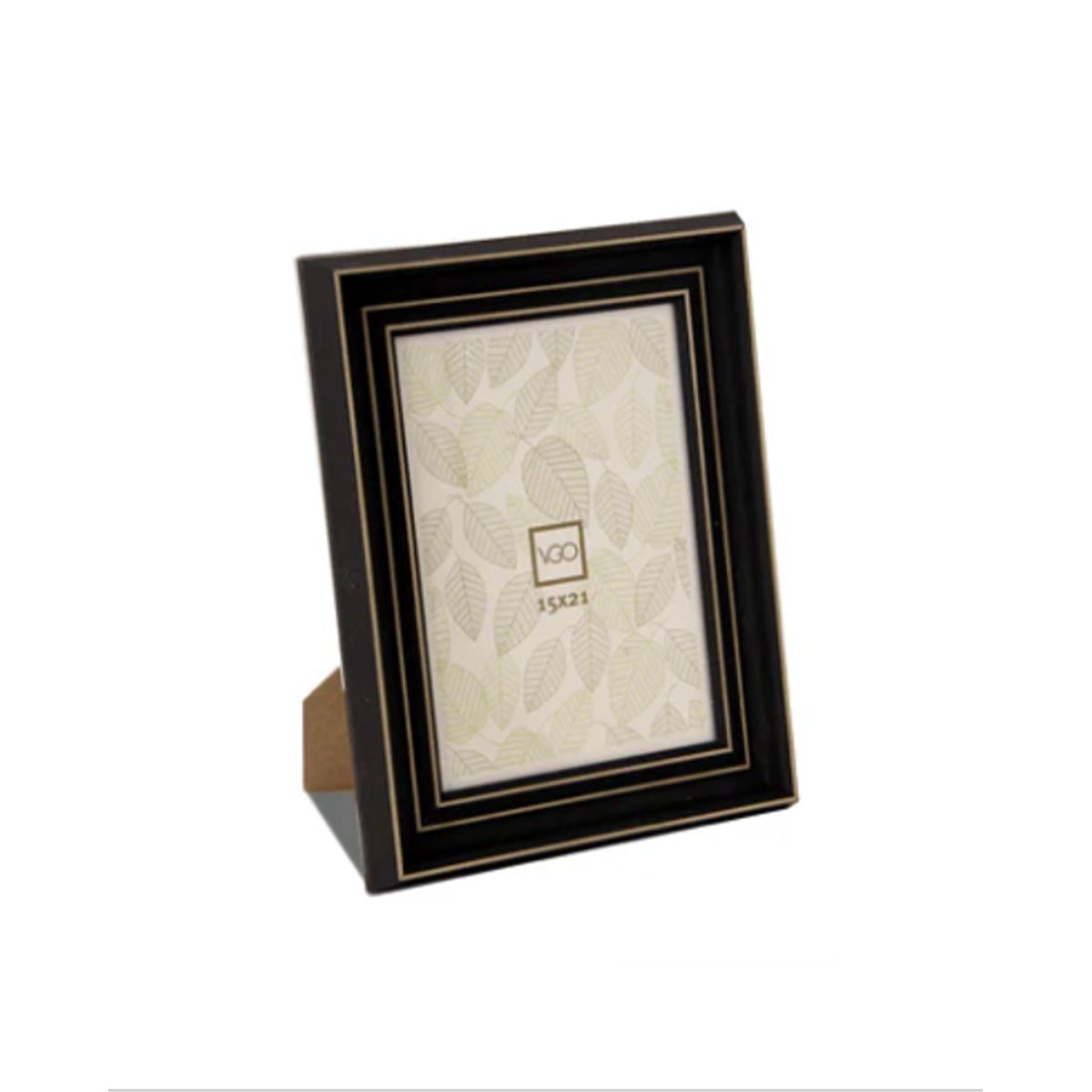 VGO - Marco símil madera negro 20x25 combinado Vgo