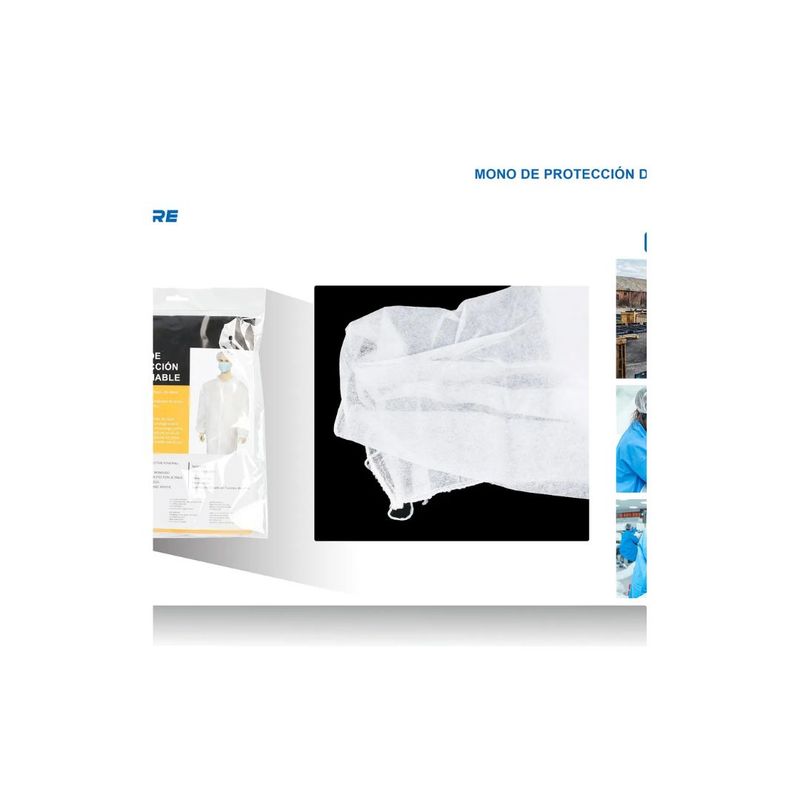 GENERICO - MONO DE PROTECCION DESECHABLE