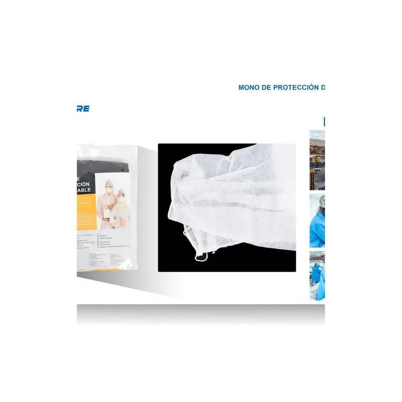 GENERICO - MONO DE PROTECCION DESECHABLE