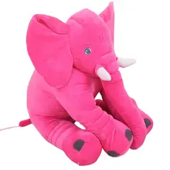 GARSIL - Peluche de apego cojin almohada de elefante de felpa para niño niña bebe
