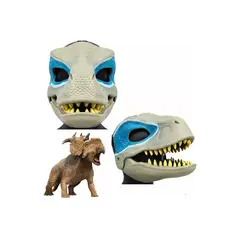 GENERICO - Mascara de Dinosaurio blu