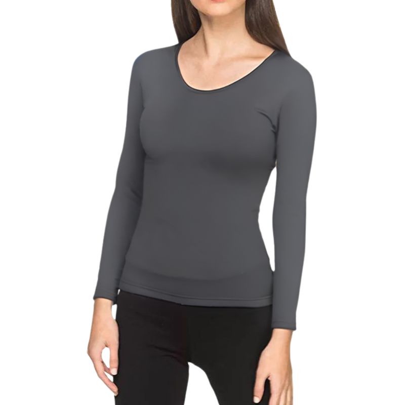 GARSIL - Camiseta Termica Manga Larga Con Interior Polar MUJER