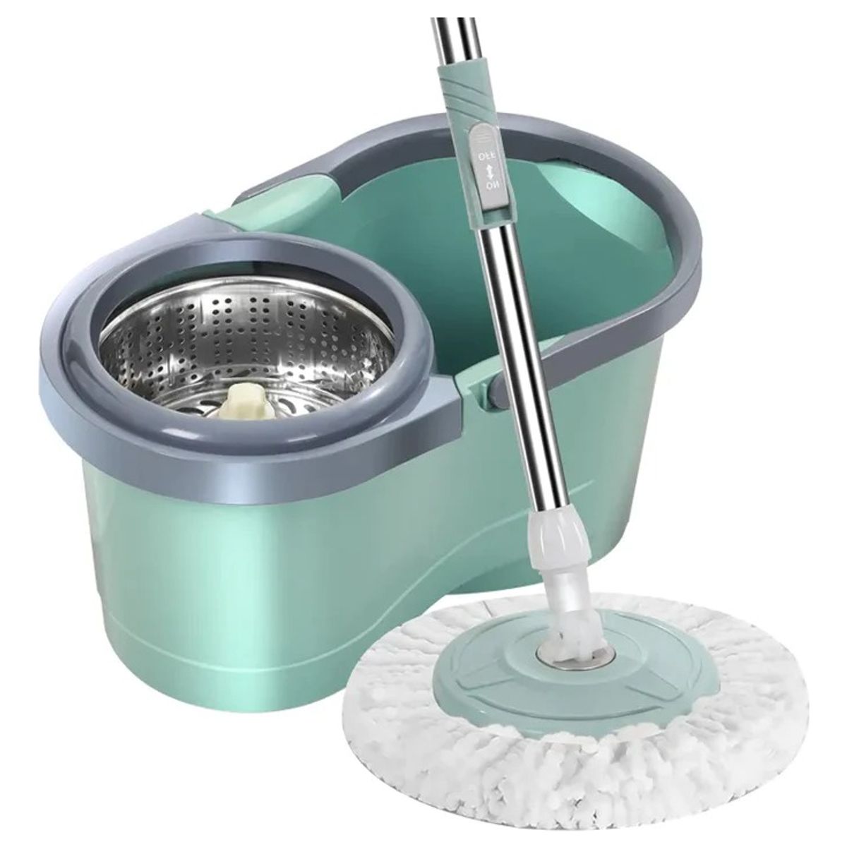 GENERICO - Mopa Giratoria 360° con Balde Centrifugador - Calipso