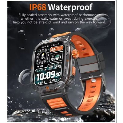 Imagen 2 del producto Smartwatch Deportivo NX20 Llamadas Bluetooth Música Linterna IP68 Monitor Salud y Deporte