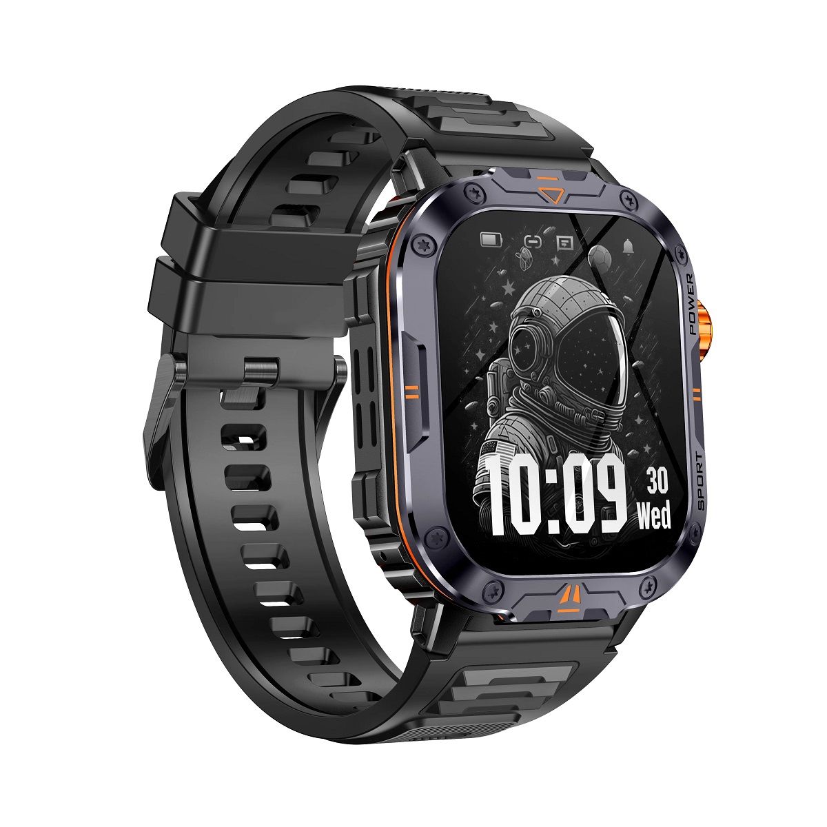 STARTECHOFFICE - Smartwatch Deportivo NX20 Memoria 4GB Música Local Linterna Táctica Notificaciones Salud Deporte