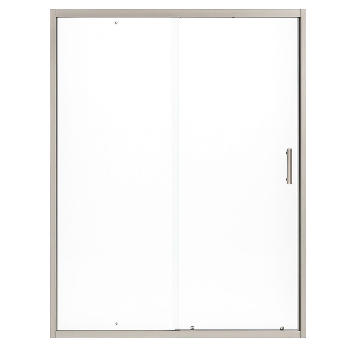 JOYTEK - Mampara Ajustable de Ducha LENS 140-160 cm TransparenteCromado