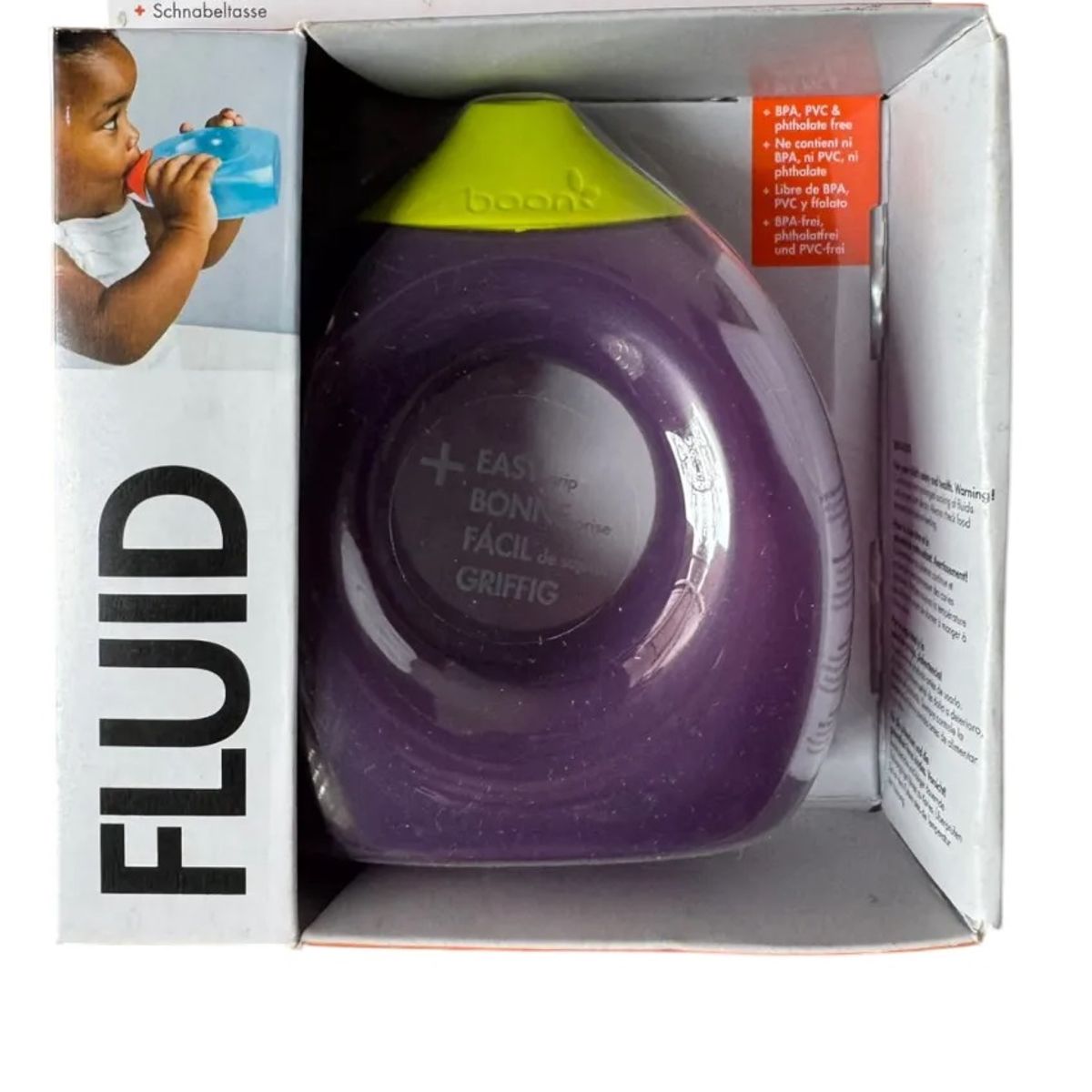 GENERICO - Vaso Botella Líquidos Agua Bebidas Bebés Guagua Boon Fluid