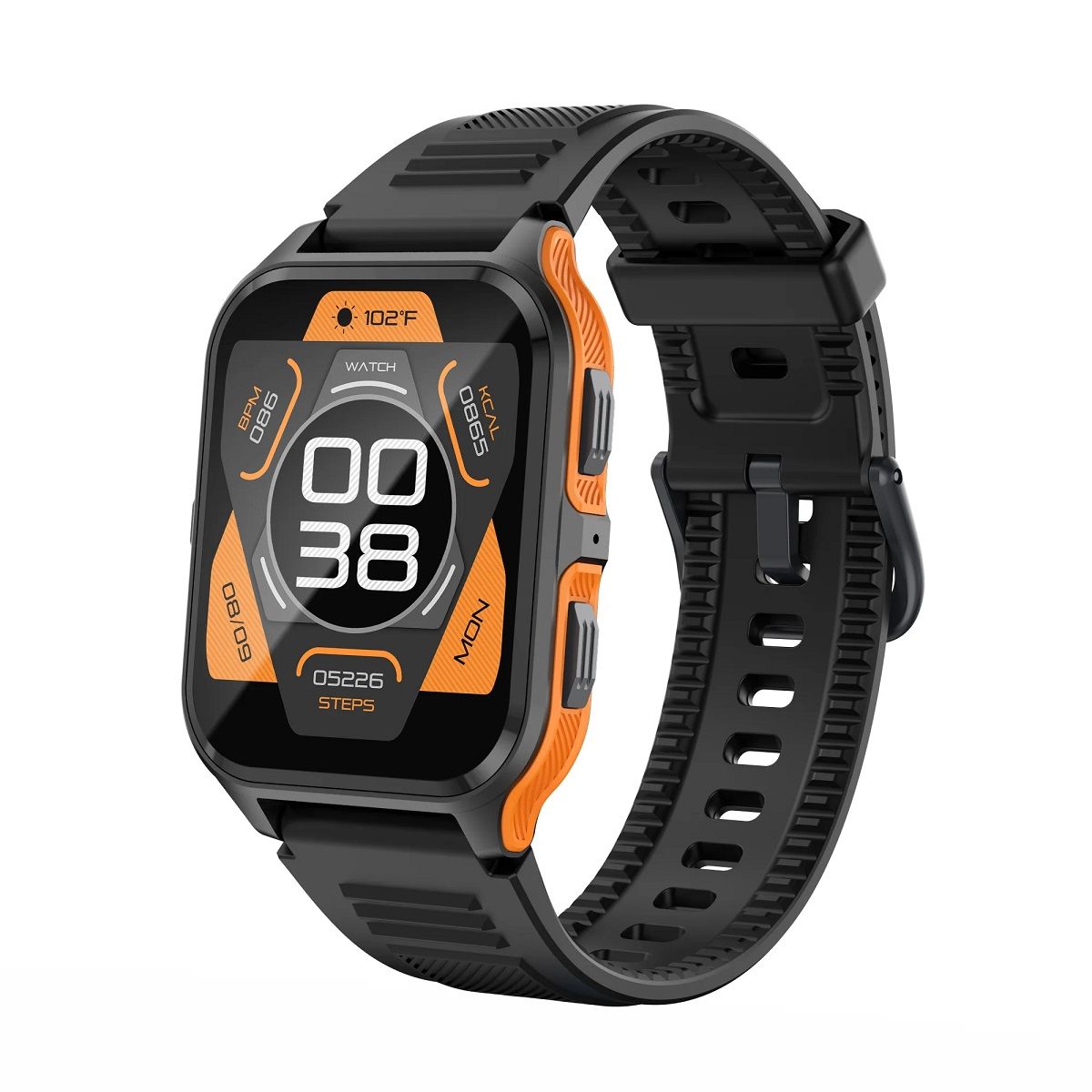STARTECHOFFICE - Smartwatch Deportivo Outdoor Llamadas Bluetooth Monitor de Salud 247 Notificaciones IP68