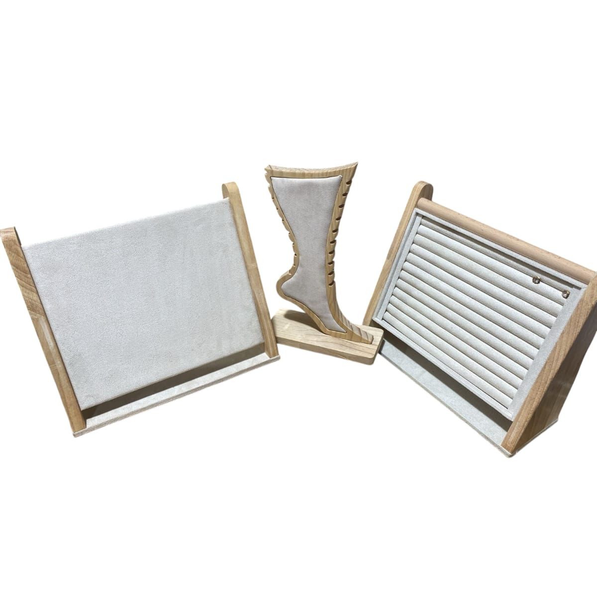 GENERICO - Set 3 Exhibidores de Joyas - Elegancia y Estilo.