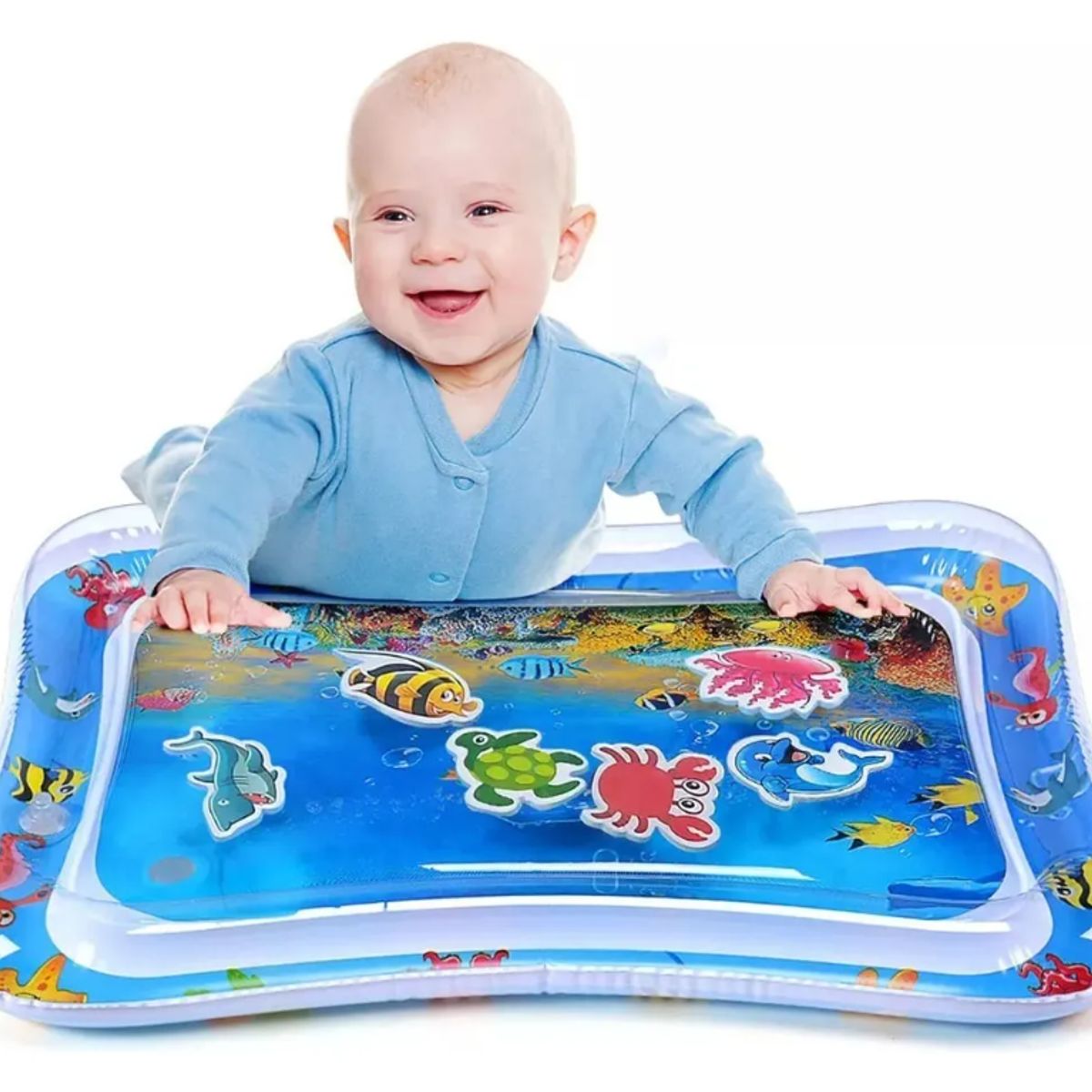 GENERICO - Alfombra De Agua Inflable Sensorial Para Bebe Cojin
