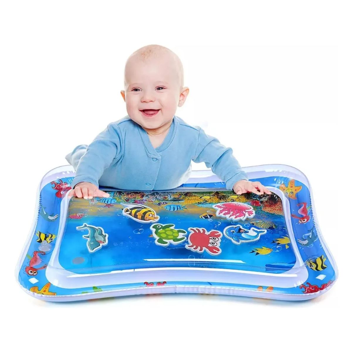 GENERICO - Alfombra De Agua Inflable Sensorial Para Bebe Cojin