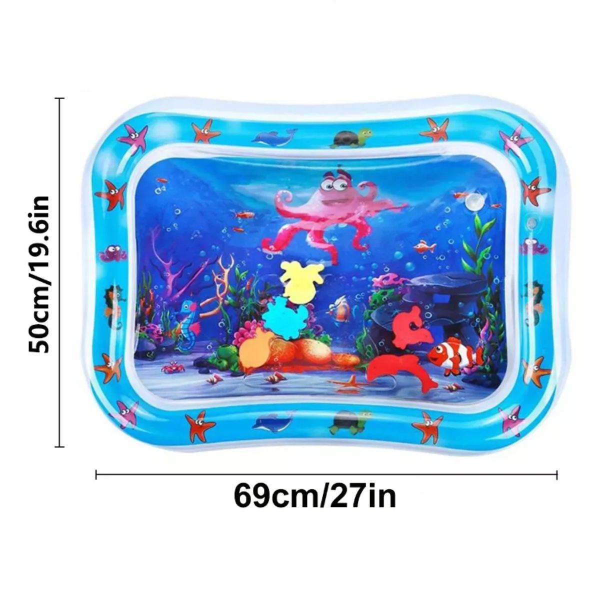 GENERICO - Alfombra De Agua Inflable Sensorial Para Bebe Cojin