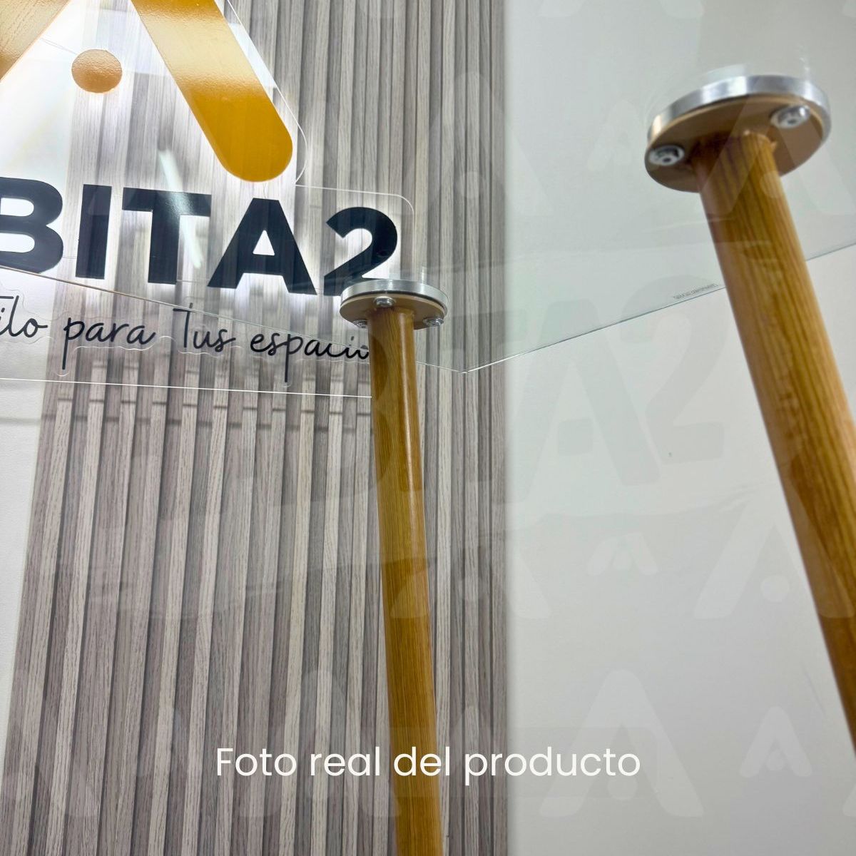 HABITA2 CHILE - MESA DE BAR ATLAS VIDRIO