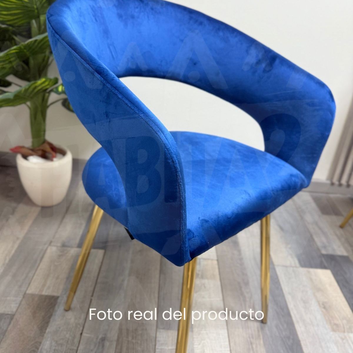 HABITA2 CHILE - Poltrona o Sitial Florencia - Azul