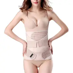 GENERICO - Faja Postparto 3 En 1 Ajustable Reductora Cintura Maternidad XXL